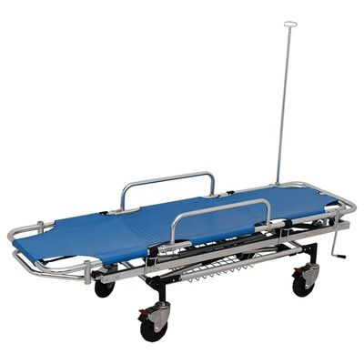 qualidade  Aluminum Medical Patient Stretcher Trolley Customized Logo fábrica