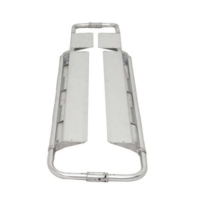 qualidade  Aluminum Alloy Scoop Type Stretcher For Fracture Or Injured Patients fábrica
