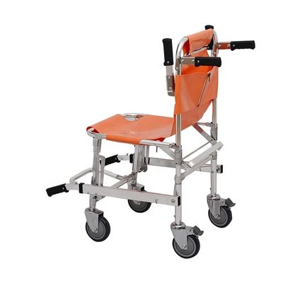 qualidade  CE Emergency Evacuation Equipment Folding Stair Stretcher Orange fábrica