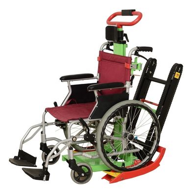 Cadeiras de rodas de escada personalizáveis de ascensão elétrica verde preto