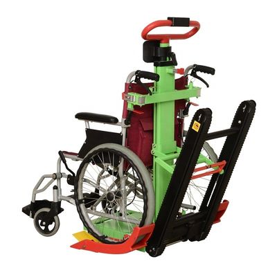 Cadeiras de rodas de escada personalizáveis de ascensão elétrica verde preto