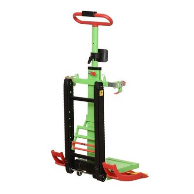 Cadeiras de rodas de escada personalizáveis de ascensão elétrica verde preto