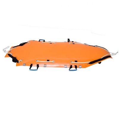 Camas de resgate dobráveis multifuncionais Camas de ambulância plegaveis laranja
