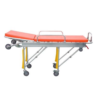Cama de ambulância hidráulica ISO para transporte de doentes