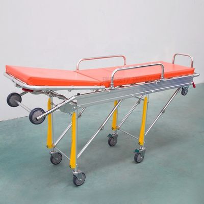 Cama de ambulância hidráulica ISO para transporte de doentes