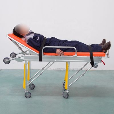 Cama de ambulância hidráulica ISO para transporte de doentes