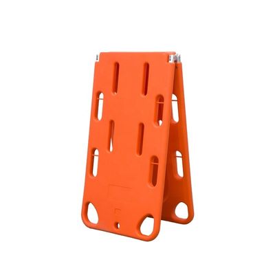 2 Tabuleiro de coluna dobrável dobrado Orange Ems Tabuleiro de coluna para sobrevivência ao ar livre