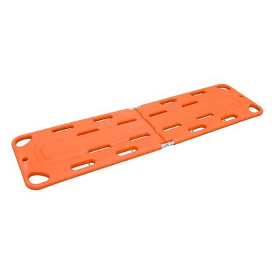 2 Tabuleiro de coluna dobrável dobrado Orange Ems Tabuleiro de coluna para sobrevivência ao ar livre