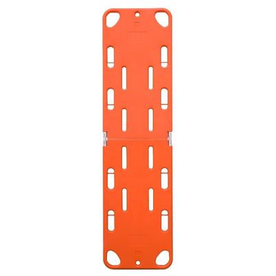 2 Tabuleiro de coluna dobrável dobrado Orange Ems Tabuleiro de coluna para sobrevivência ao ar livre