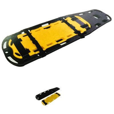 Yellow Orange PE Spine Board para piscinas e resgate costeiro