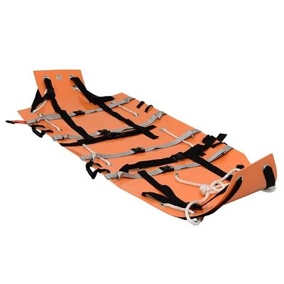 Fonte de alimentação manual Limpeza de incêndio de laranja quente Sked Rescue Stretcher para multifuncional
