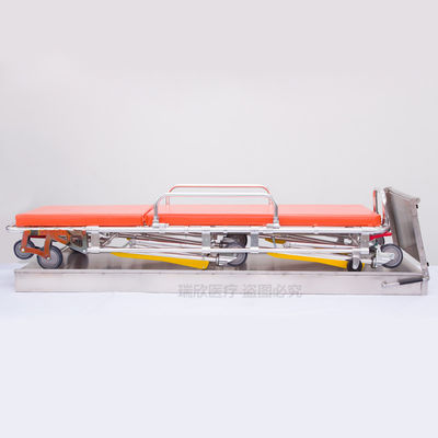 Plataforma para transporte de emergência de ambulâncias de travas dobrável aprovada pelo CE