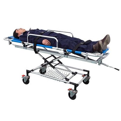 Cama de Emergência de Alumínio Cama de Emergência Azul