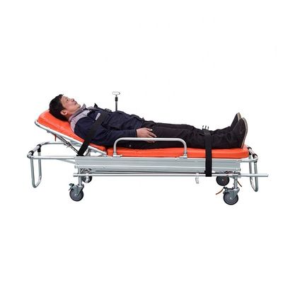 Cama de ambulância de emergência médica de liga de alumínio certificada CE para UTI da sala de operações