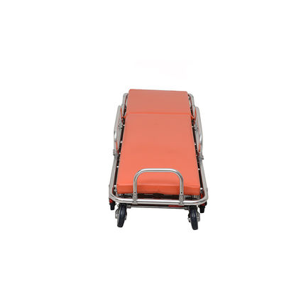 Rodas de Ambulância Dobráveis de Alumínio Tipo Travesseiro Laranja OEM para Transferência de Paciente