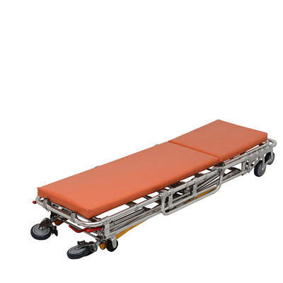 Certificado CE Cadeira de ambulância dobrável de emergência Dimensões do travesseiro para dispositivos de primeiros socorros