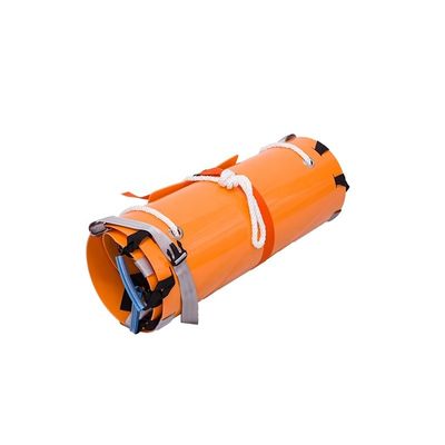 Estrelas de resgate dobráveis de plástico de composição laranja para dispositivos de primeiros socorros 250*84*0,5cm
