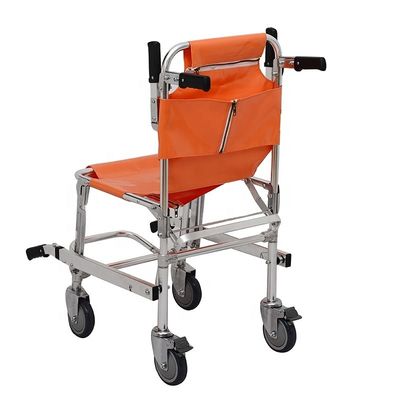 CE Equipamento de evacuação de emergência Escalinha dobrável Laranja